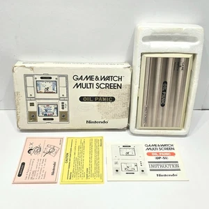 Nintendo Game & Watch Oil Panic - Complete Boxed CIB OP-51 LCD and G&W - Bild 1 von 22