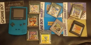 Nintendo Gameboy Color Probado Funciona 8 Juegos Zelda Shrek Super Mario Donkey Kong - Imagen 1 de 10