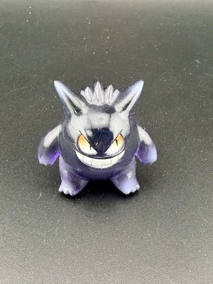 Figura Pokemon Gengar TOMY CGTSJ Nintendo De Colección Púrpura Transparente Foto 1 de 2