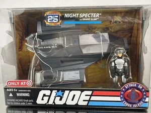 GI Joe 25th Anniversary Vehicle NIGHT SPECTER Grand Slam SHARK Bersaglio Esclusivo - Foto 1 di 9
