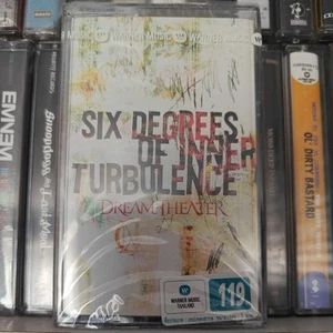 Dream Theater Six Degrees Of Inner Turbulence FACTORY SEALED Cassette Album - Picture 1 of 12