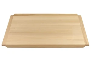 Tablero de rodillos de madera XXL de doble cara 80x60 cm - Calidad Premium - Imagen 1 de 4