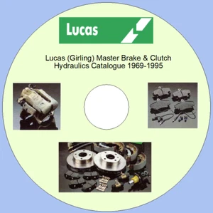 Lucas (Girling) Master Brake and Clutch  Hydraulics Catalogue 1969-1995 - Picture 1 of 8