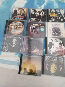 60Ss 11 CD JOBLOT THE BYRDS/SMALL FACES/SCOTT WALKER BROTHERS/JEFFERSON AIRPLANE - Picture 1 of 7