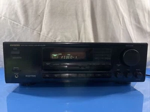 ONKYO TX-SV434 5.1 Channel Receiver Tuner Amplifier Audio Video Control Black R1 - Picture 1 of 12