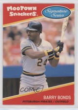 1991 Mootown Snackers Signature Series Food Issue Barry Bonds #3