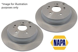 NAPA PBD8407 Single Rear 1x Brake Disc - Picture 1 of 1