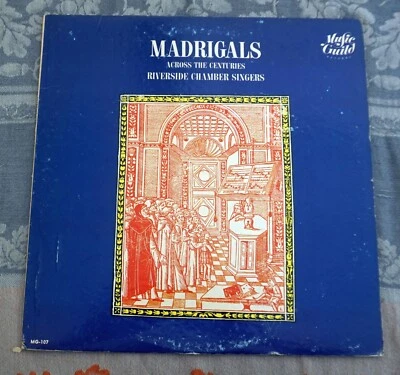 MADRIGALS ACROSS THE CENTURIES RIVERSIDE CHAMBER SINGERS US LP Vinyl - Image 1 of 4