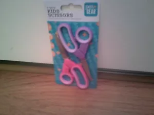 Pen + Gear 5" Kids Scissors Beginning Cutters Blunt Tip Back to School (2 pr) - Picture 1 of 1