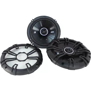 Kicker DS Series 6.5" 60W RMS 4-Ohm 2-Way Coaxial Full Range Speakers /43DSC6504 - Picture 1 of 9