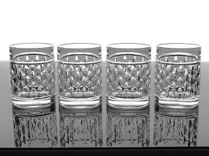 RALPH LAUREN ASTON 12 OZ KRISTALL DOPPEL ALTMODISCHE WHISKEYGLÄSER - 4ER SET - Bild 1 von 5