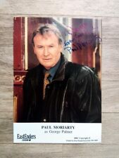 Paul Moriarty signed photo 1990s, TV actor Eastenders (as George Palmer)