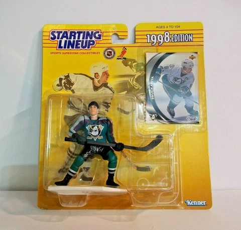 1998 - HASBRO - STARTING LINEUP - PAUL KARIYA - MIGHTY DUCKS - FIGURE AND CARD Cover