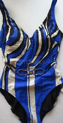 GOTTEX New Vision Maasai Belted Mio One Piece Swim Bathing Suit 8 - Image 1 of 4