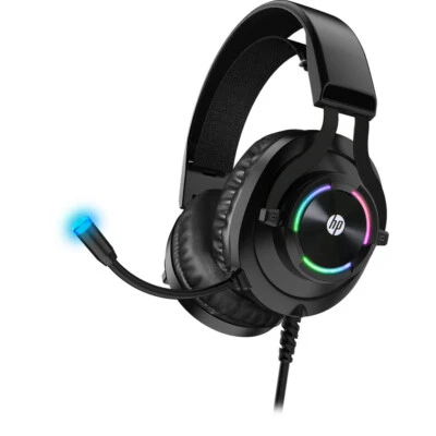 HP Wired Gaming Headset with Microphone for Xbox. PS4. PC. Laptop - Image 1 of 4