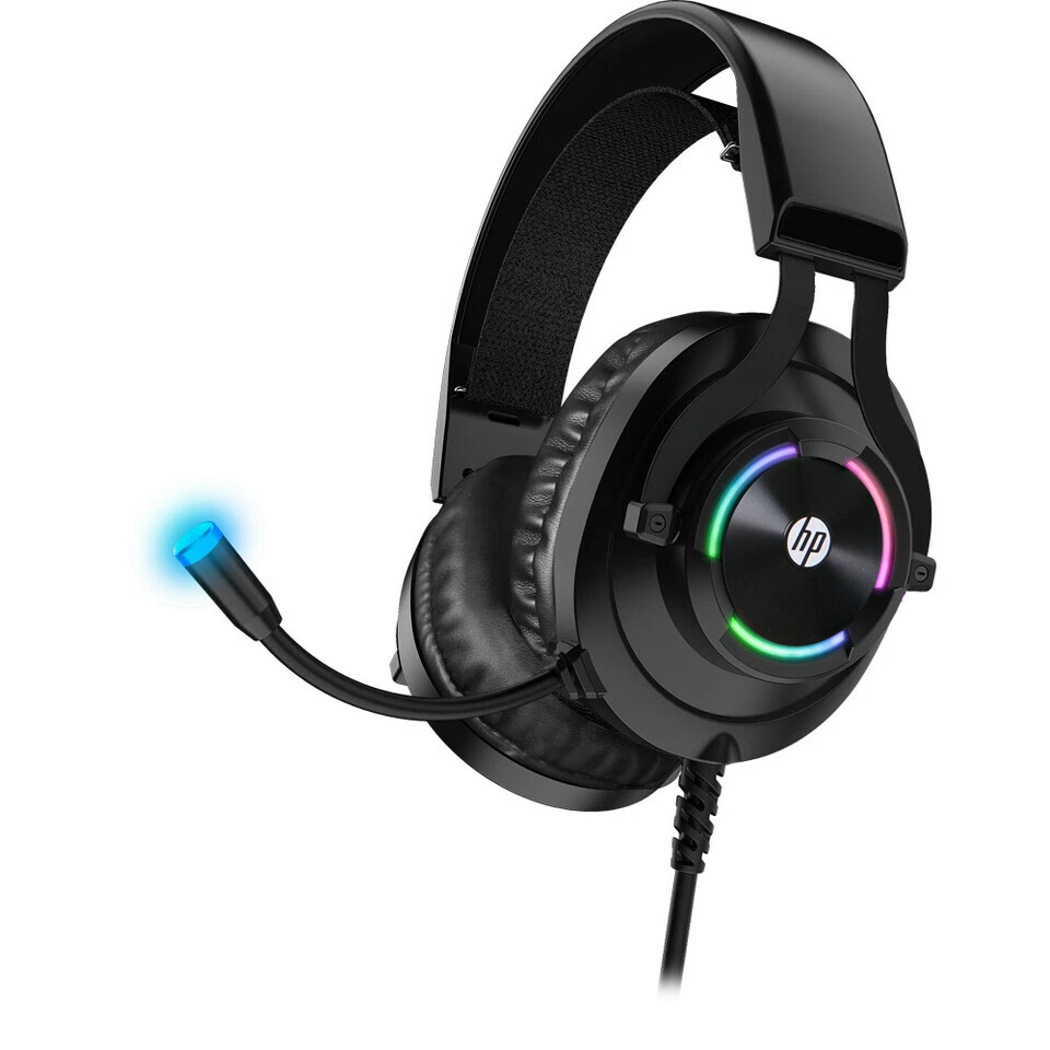 HP Wired Gaming Headset with Microphone for Xbox. PS4. PC. Laptop - Image 1 of 4
