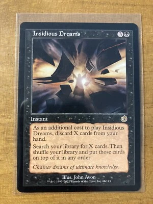 MTG✨INSIDIOUS DREAMS ✨Torment MINT RARE Instant 2002 John Avon Art UNPLAYED - Image 1 of 2