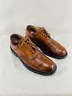 Johnston & Murphy Brown Leather Oxfords Shoes - Men’s 10 - Italian Made 20-2416
