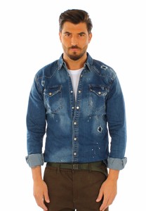 Camicia Denim uomo slim fit | Acquisti Online su eBay