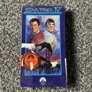 Star Trek IV: The Voyage Home (VHS, 1987) NEW Sealed - Picture 1 of 3