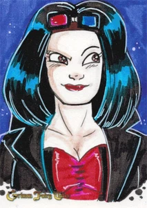 Grimm Fairy Tales 2016 SDCC Sketch Card Mary Bellamy Liesel Van Helsing DE 2/3 - Picture 1 of 1