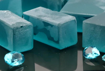 Faceting Rough Tourmaline Sapphire Emerald Peridot Nano Lab-Created Best Quality - Image 1 of 4