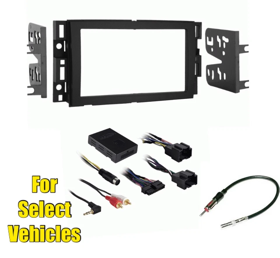 2 Din Radio Kit Combo Onstar w/+w/o Bose- retains Steering Controls for some GM - Image 1 of 1