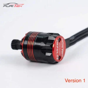 Furitek Brushless Sensored Motor Impuls 2835 1/8 Zoll Welle mit Wasserdicht mit Pinio - Bild 1 von 2
