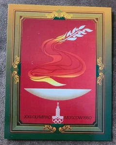 Olympic Games Collection 1992 Collect-A-Card Oversize Posters 1980 Moscow - Picture 1 of 2