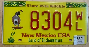 NUOVA TARGA GRAFICA MEXICO WILDLIFE GAMBEL'S QUAIL " 8304 WL " BIRD COVEY - Foto 1 di 1