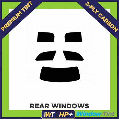 Tinte de ventana precortado de carbono para Dodge Journey 2011-15 5 % limusina premium 2 capas HP+ Foto 1 de 4