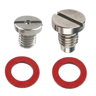 Yamaha Lower Unit Drain Plug Kit Fit 9.9-300HP 688-45341 90340-08002 90430-08020 - Image 1 of 4