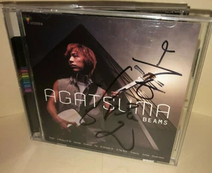 signed Hiromitsu Agatsuma CD Beams Japanese shamisen hits artist 上妻 宏光 - Picture 1 of 5