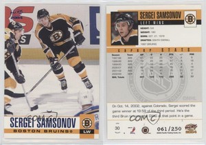 2003-04 Pacific Blue /250 Sergei Samsonov #30