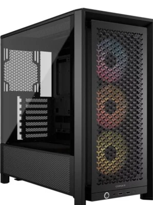 New - CORSAIR Frame 4000D RS ARGB Modular Mid-Tower -Black (See Description) - Image 1 of 4