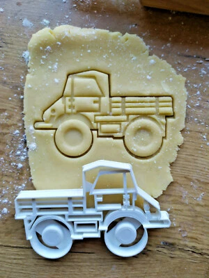  NEU Ähnlich Unimog Uni Mog 411 Ausstecher Form Cutter Salzteig Auto Car - Bild 1 von 4