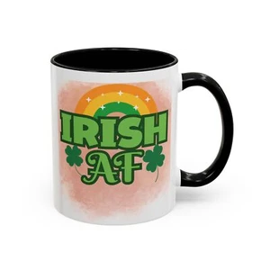 Tazza caffè accento AF IRLANDESE - perfetta per il giorno di San Patrizio, orgoglio irlandese, regalo - Foto 1 di 25