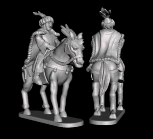 28mm Khitan General Yelu Abaoji (TGM-7 resin) Ten Kingdom Miniatures - Picture 1 of 2