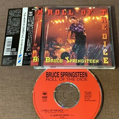 BRUCE SPRINGSTEEN Roll of the Dice JAPAN 5" MAXI CD SRCS6599 w/OBI + PS BOOKLET  - Image 1 of 4