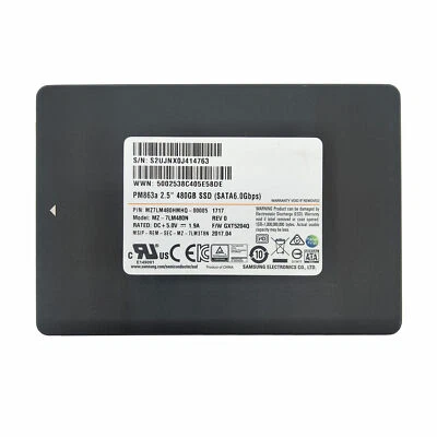 Samsung PM863a 240GB 480GB Internal SSD SATA III 6Gb/s 2.5'' Solid State Drive - Image 1 of 4