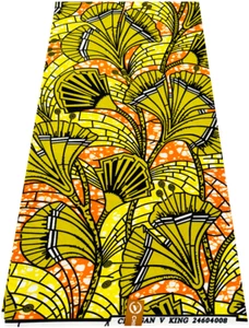 Estampado de cera africana de mezcla de polietileno de diseño exclusivo- - Imagen 1 de 2