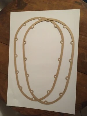 Junta de cubierta primaria x2 - BSA A50, A65 (1962-66) Foto 1 de 3