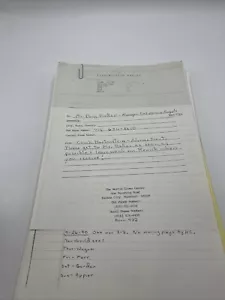 SELTENER MLB California Angels 90-1991 Pfadfinderbericht über KC Royals 90 Seiten Brett - Bild 1 von 24