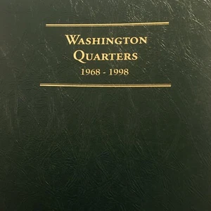 Washington Quarters Column Two 1968-1998 (57 Quarters) - Picture 1 of 3