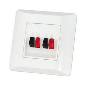 Dynavox LS wall connection terminal II flush-mounted approx. 80 x 85 mm 050001 - Picture 1 of 4