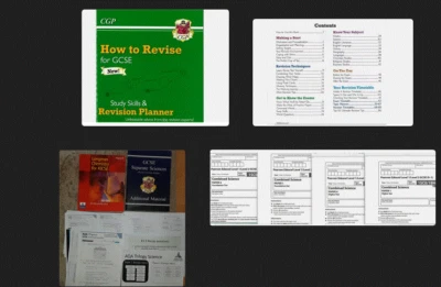 GCSE EXAM SCIENCE PAPERS 2022 BOOK LONGMAN BIOLOGY CHEMISTRY PHYSICS MOCK MATHS - Image 1 of 4