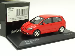 Minichamps 1/43 - VW Golf Plus 2005 Rojo - Imagen 1 de 1