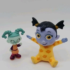 Disney Vampirina Rare Creepy Caroline & Rare Nosy PVC Mini Figure 1.5-2" - Picture 1 of 4
