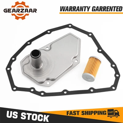 Filtros de aceite de transmisión 3 piezas con junta de bandeja para Nissan Sentra Versa KY 2012-2019 Foto 1 de 4