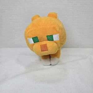 Minecraft Happy Explorer Orange Tabby Cat Plush Rare - Picture 1 of 7